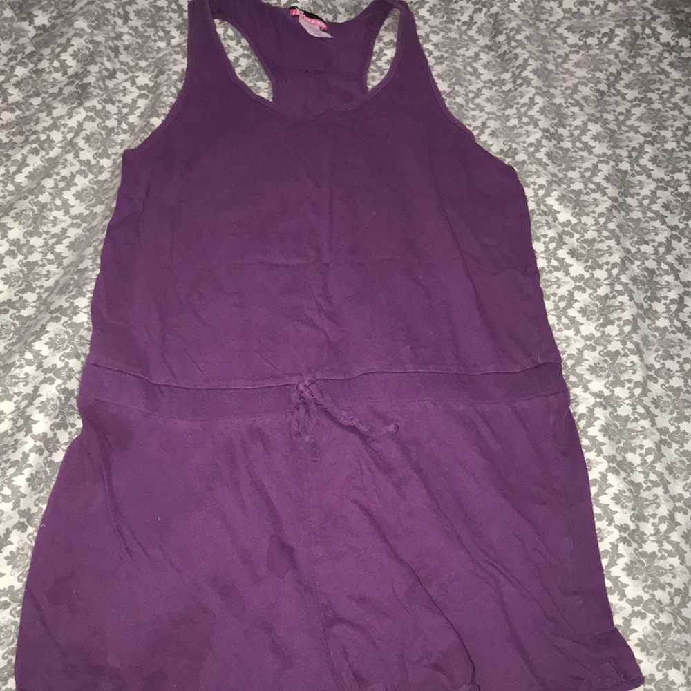 Purple romper